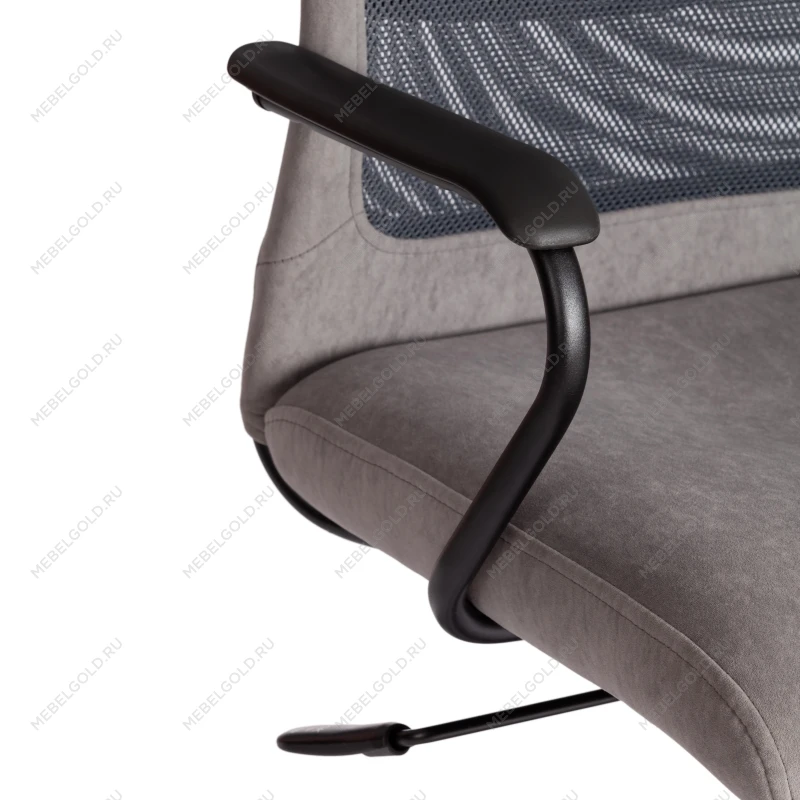 Кресло PROFIT (мп), флок/ткань, серый, 29/W-12 | изображение 6