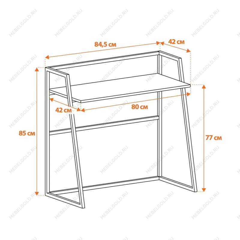 Стол WD-11, burnt | изображение 6