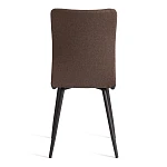 Стул обеденный La Rousse, NEW, ткань рогожка, коричневый/черный, 3М7-147, 45x55x93 см | изображение 4