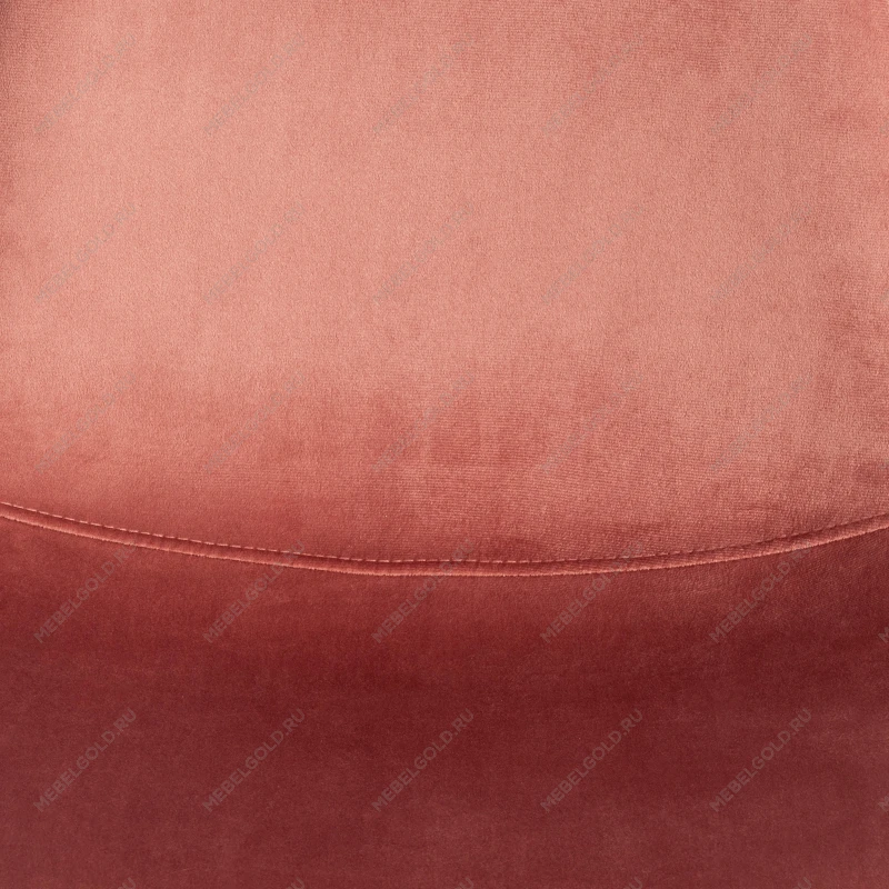 Стул BREEZE (mod. JSC-58), Велюр/металл, 44 х 53 х 86 см, Coral (коралловый) HLR44 / натуральный | изображение 6