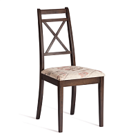 Стул Picasso ( PC-SC ), дерево гевея, 45х53х97см, Tobacco, ткань Прованс №11