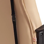 Кресло DRIVER (22), кож/зам/ткань, бежевый/бронза, 36-34/TW-21 | изображение 12