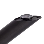 Стол обеденный Winston/Винстон, столешница керамика (матовая) /опоры металл, темно-серый/черный, (120+30+30)x80x75(+1) см | изображение 12