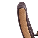 Кресло TRENDY (22), кож/зам/ткань, коричневый/бронзовый, 36-36/21 | изображение 9