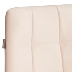 Стул обеденный Asti, TREND, флок, бежевый/черный, 7, 47х54х86 см | изображение 7