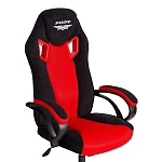 Кресло PILOT (24), флок/ткань, черный/черный/красный, 35/TW-08/TW-11 | изображение 8