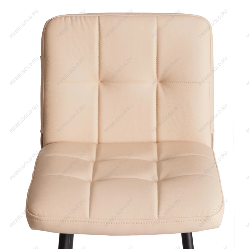 Барный стул Medeo/Медео, экокожа, бежевый, 45х56х113 см | изображение 5