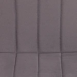 Стул ARC, Велюр/металл, 46 х 52 х 88 см, темно-серый/черный | изображение 6